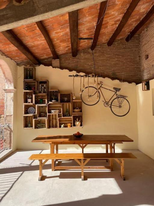 Habitacion Roca Foradada En Casa Cami De Les Aiguees Monistrol De Montserrat Extérieur photo